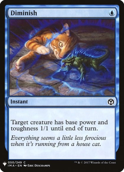Diminish, The List Reprints 50