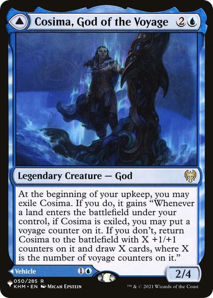 Cosima, God of the Voyage, The List Reprints 50