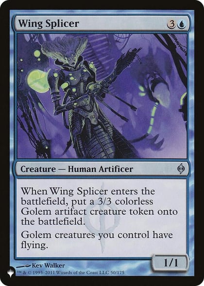 Wing Splicer, The List Reprints 50/175