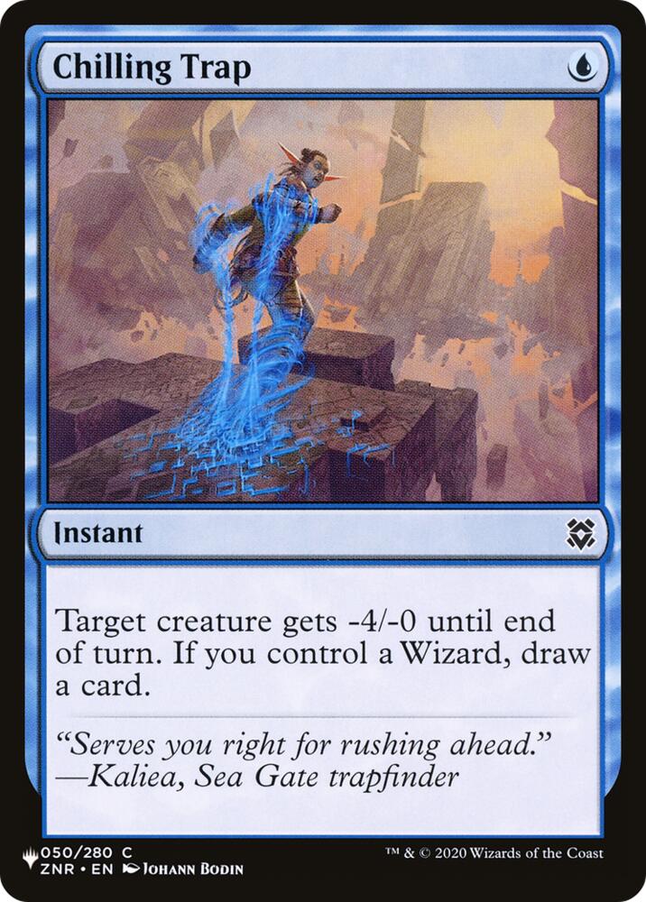 Chilling Trap, The List Reprints 50