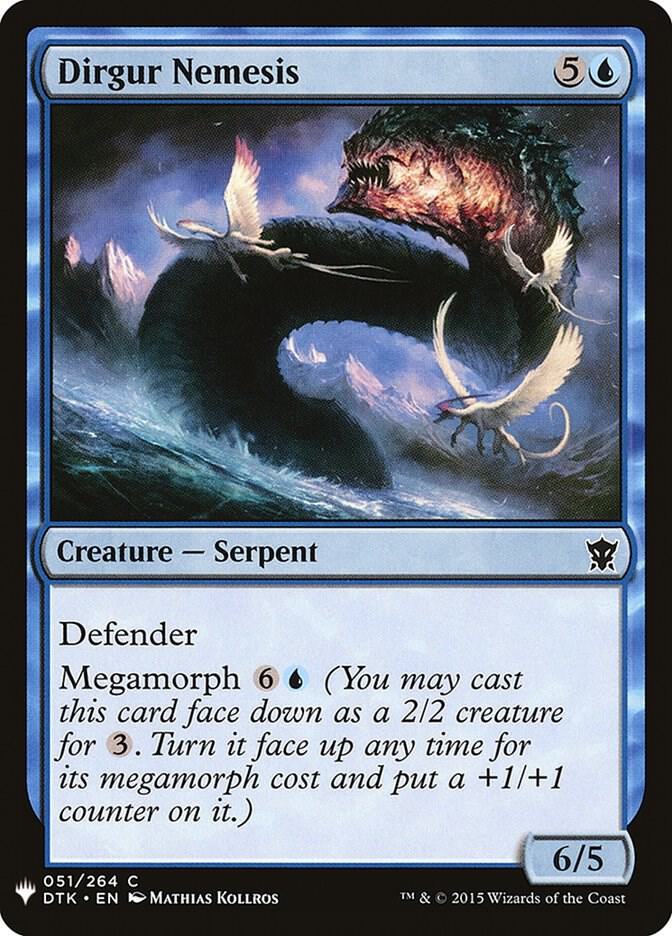 Dirgur Nemesis, The List Reprints 51