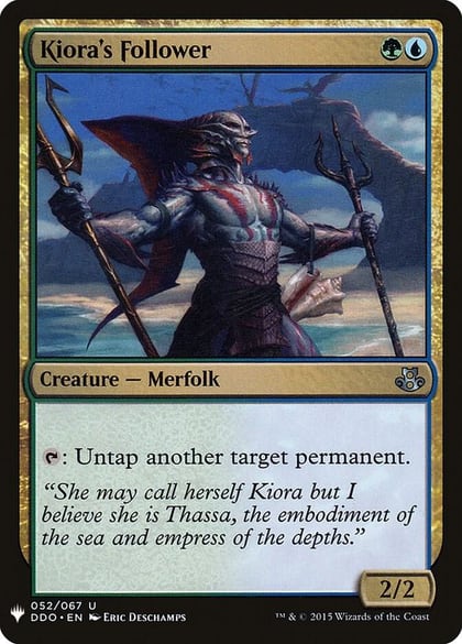 Kiora's Follower, The List Reprints 52