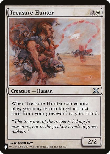 Treasure Hunter, The List Reprints 52/383