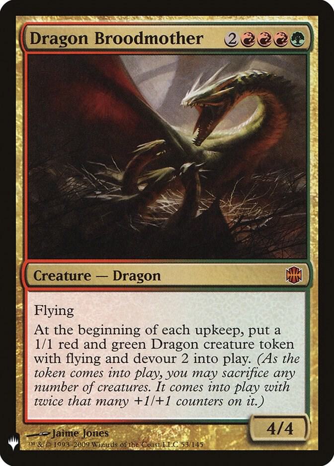 Dragon Broodmother, The List Reprints 53