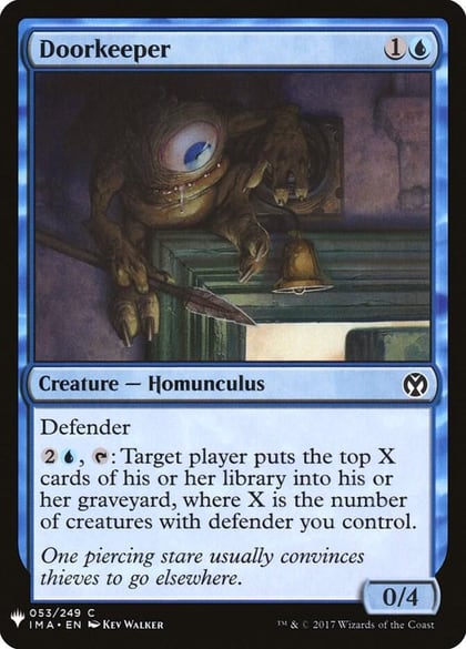 Doorkeeper, The List Reprints 53