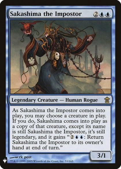 Sakashima the Impostor, The List Reprints 53