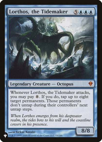 Lorthos, the Tidemaker, The List Reprints 53/249