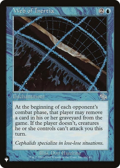 Web of Inertia, The List Reprints 53/143