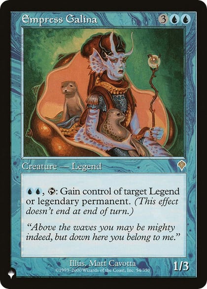 Empress Galina, The List Reprints 54/350