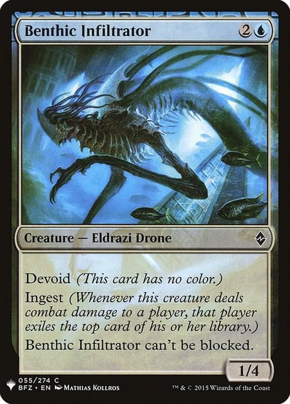 Benthic Infiltrator, The List Reprints 55