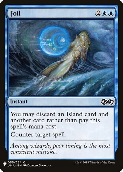 Foil, The List Reprints 55