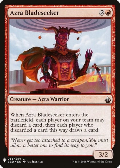 Azra Bladeseeker, The List Reprints 55