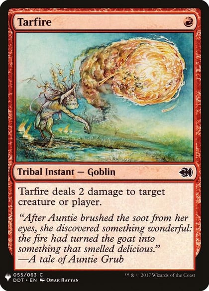 Tarfire, The List Reprints 55