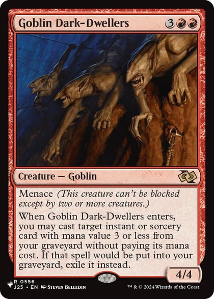 Goblin Dark-Dwellers, The List Reprints 556