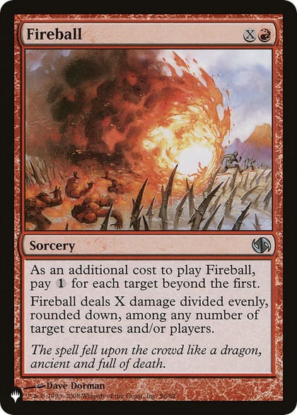 Fireball (DD2), The List Reprints 56/62