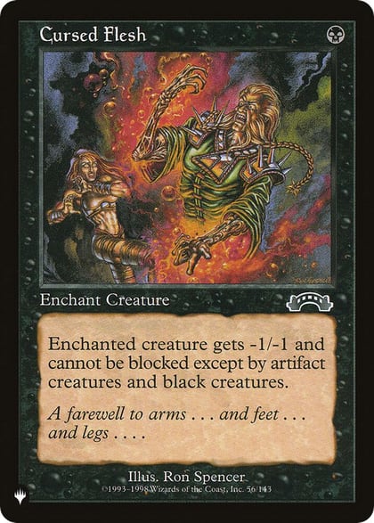 Cursed Flesh, The List Reprints 56/143
