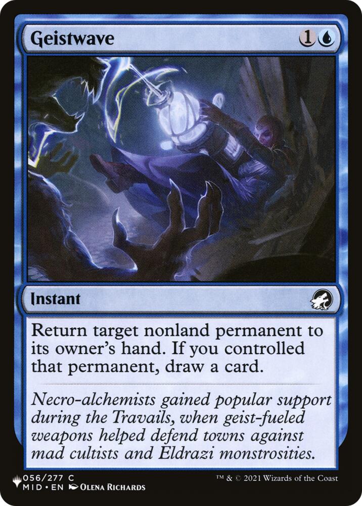 Geistwave, The List Reprints 56