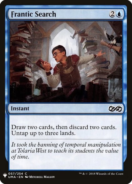 Frantic Search, The List Reprints 57