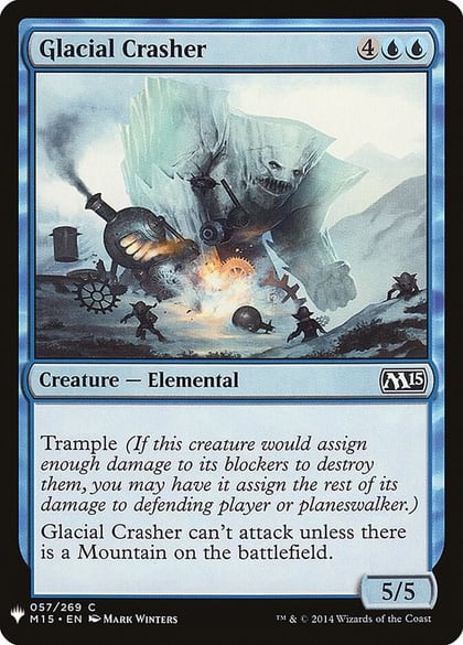 Glacial Crasher, The List Reprints 57