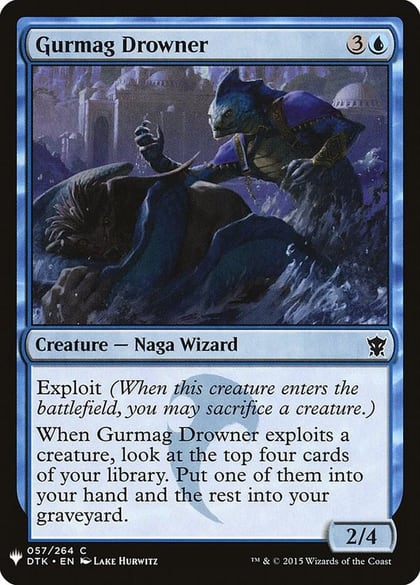 Gurmag Drowner, The List Reprints 57