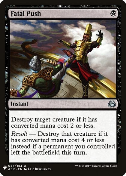 Fatal Push, The List Reprints 57