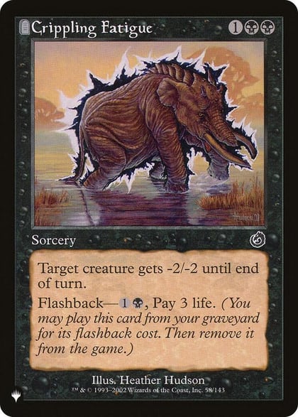 Crippling Fatigue, The List Reprints 58/143