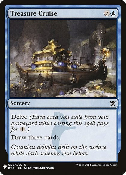 Treasure Cruise, The List Reprints 59