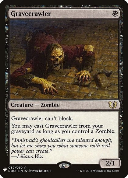 Gravecrawler, The List Reprints 59