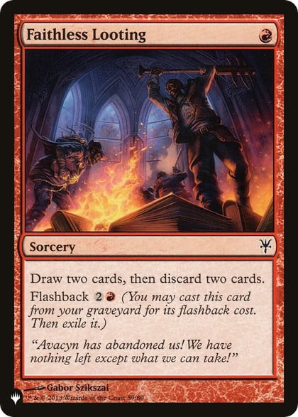 Faithless Looting (DDK), The List Reprints 59/80