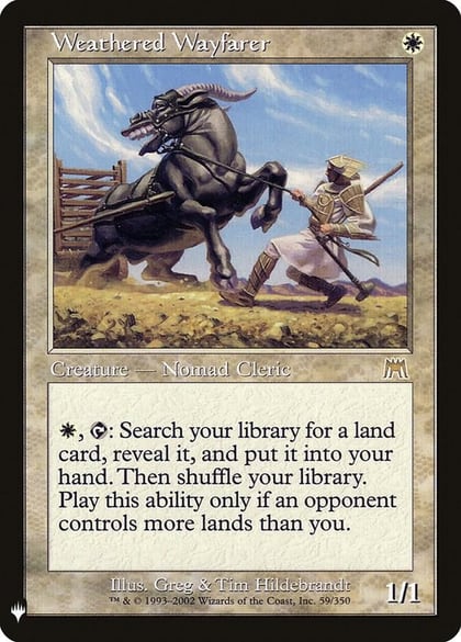 Weathered Wayfarer, The List Reprints 59