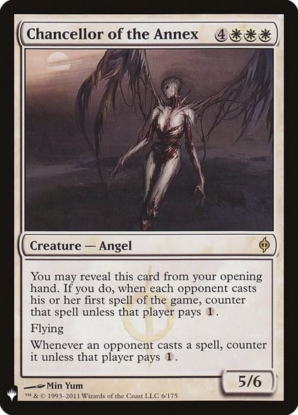 Chancellor of the Annex, The List Reprints 6/175