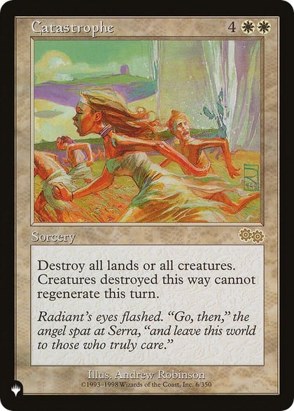 Catastrophe, The List Reprints 6/350