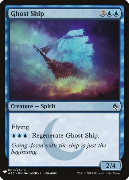 Ghost Ship, The List Reprints 60