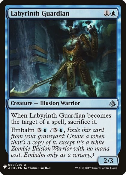 Labyrinth Guardian, The List Reprints 60