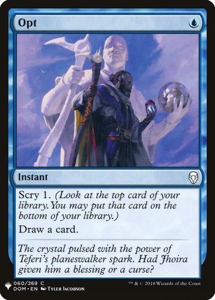 Opt, The List Reprints 60