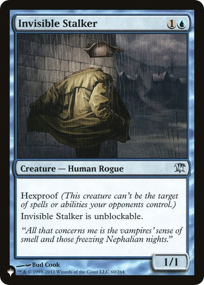Invisible Stalker (ISD), The List Reprints 60/264