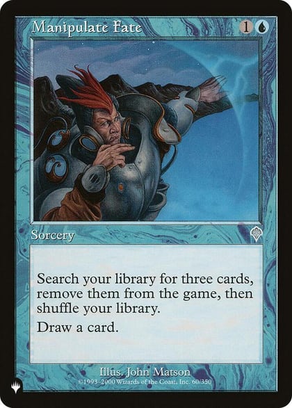 Manipulate Fate, The List Reprints 60/350