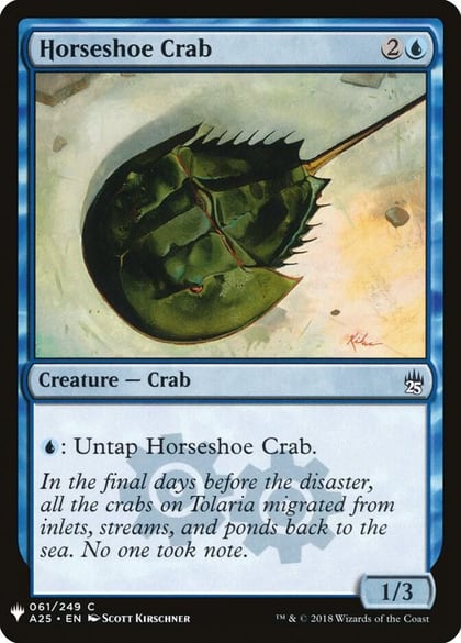 Horseshoe Crab, The List Reprints 61