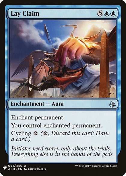 Lay Claim, The List Reprints 61