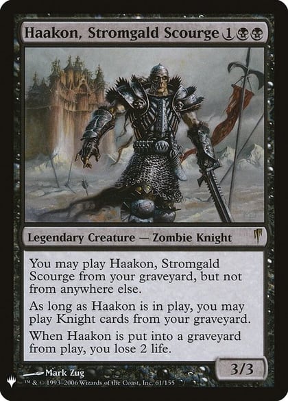Haakon, Stromgald Scourge, The List Reprints 61