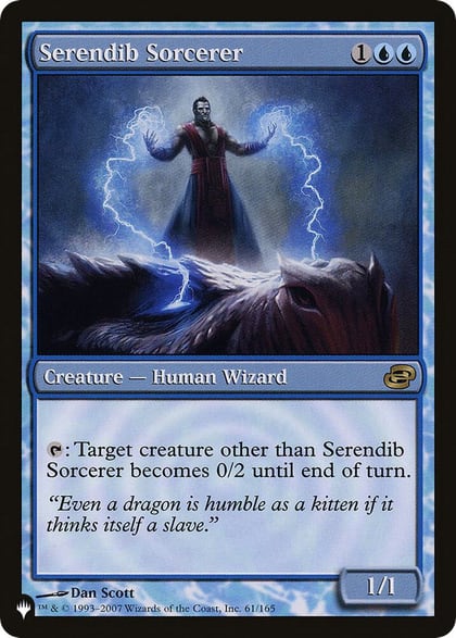 Serendib Sorcerer, The List Reprints 61/165