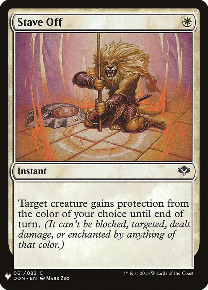 Stave Off, The List Reprints 61