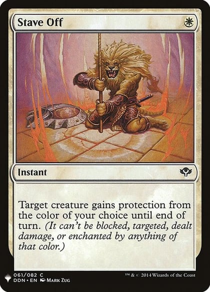 Stave Off, The List Reprints 61