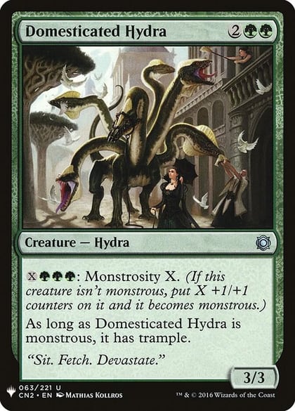 Domesticated Hydra, The List Reprints 63
