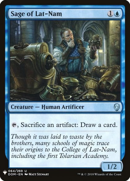 Sage of Lat-Nam, The List Reprints 64