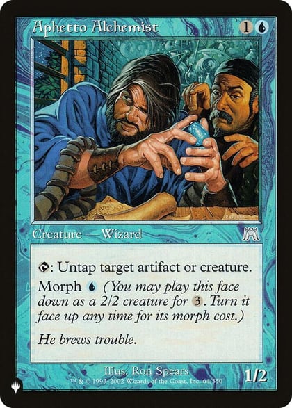 Aphetto Alchemist, The List Reprints 64/350