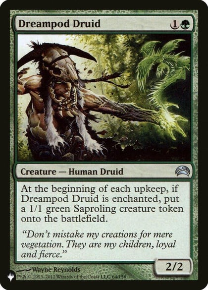 Dreampod Druid, The List Reprints 64/156