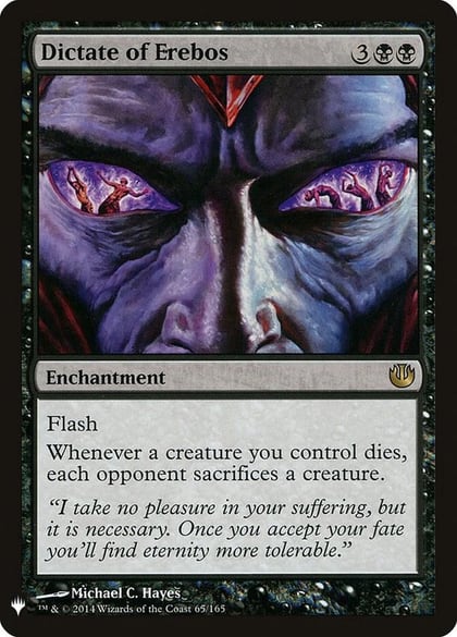Dictate of Erebos, The List Reprints 65