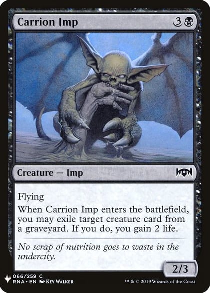 Carrion Imp, The List Reprints 66