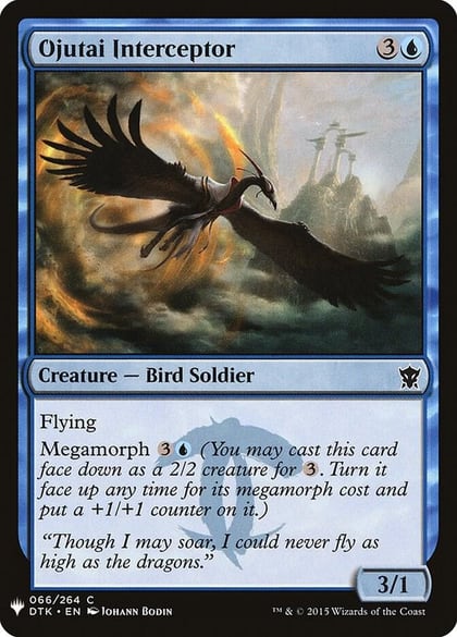 Ojutai Interceptor, The List Reprints 66